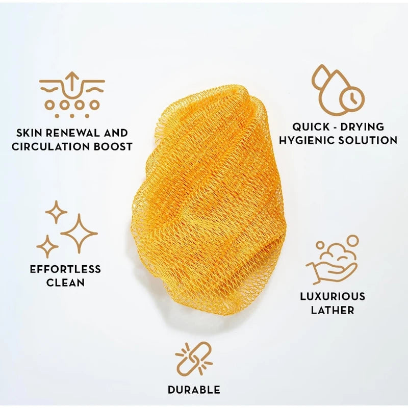  Lilacookie Authentic SilkScrub Net Sponge