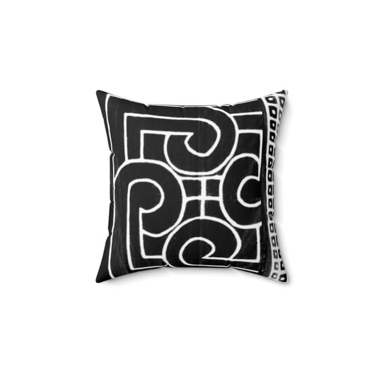 Spun Polyester Square Pillow