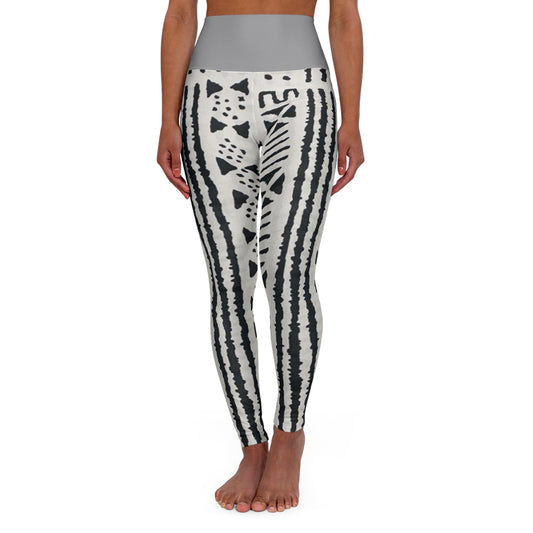 High Waisted Yoga Leggings (AOP)
