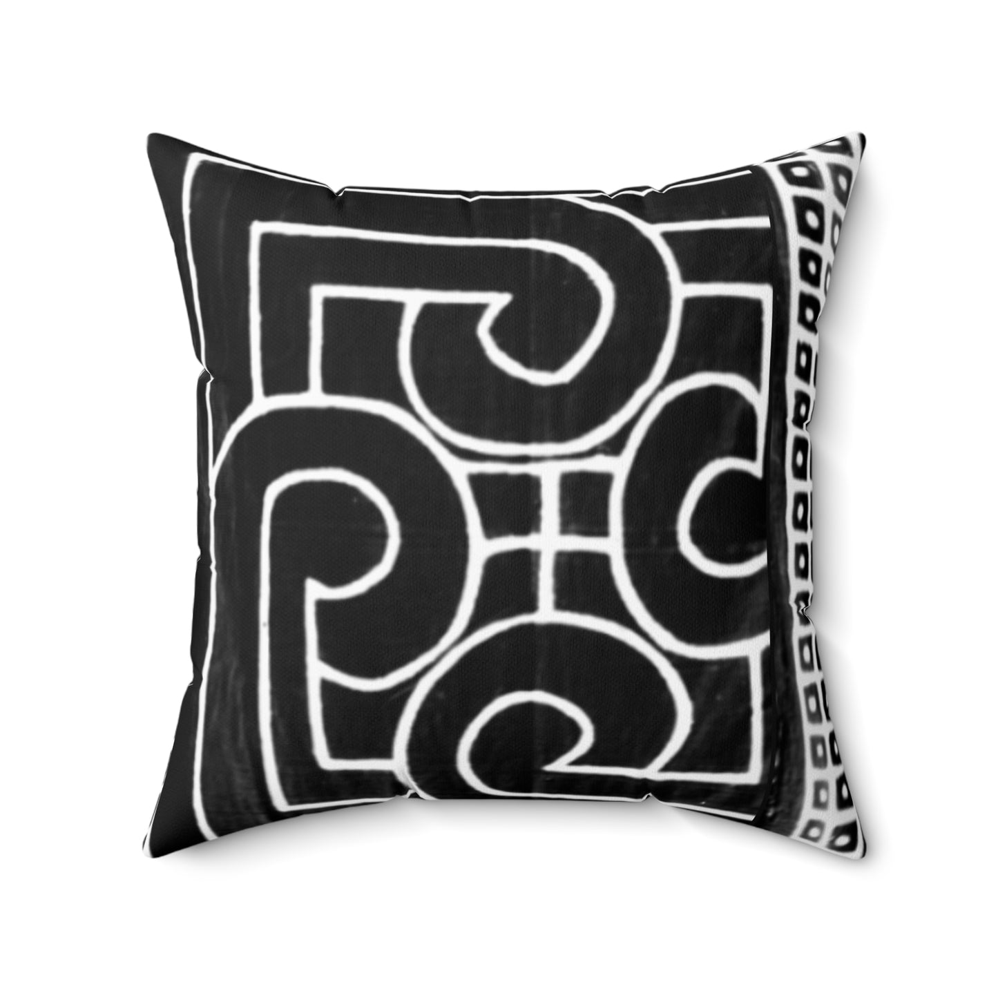 Spun Polyester Square Pillow