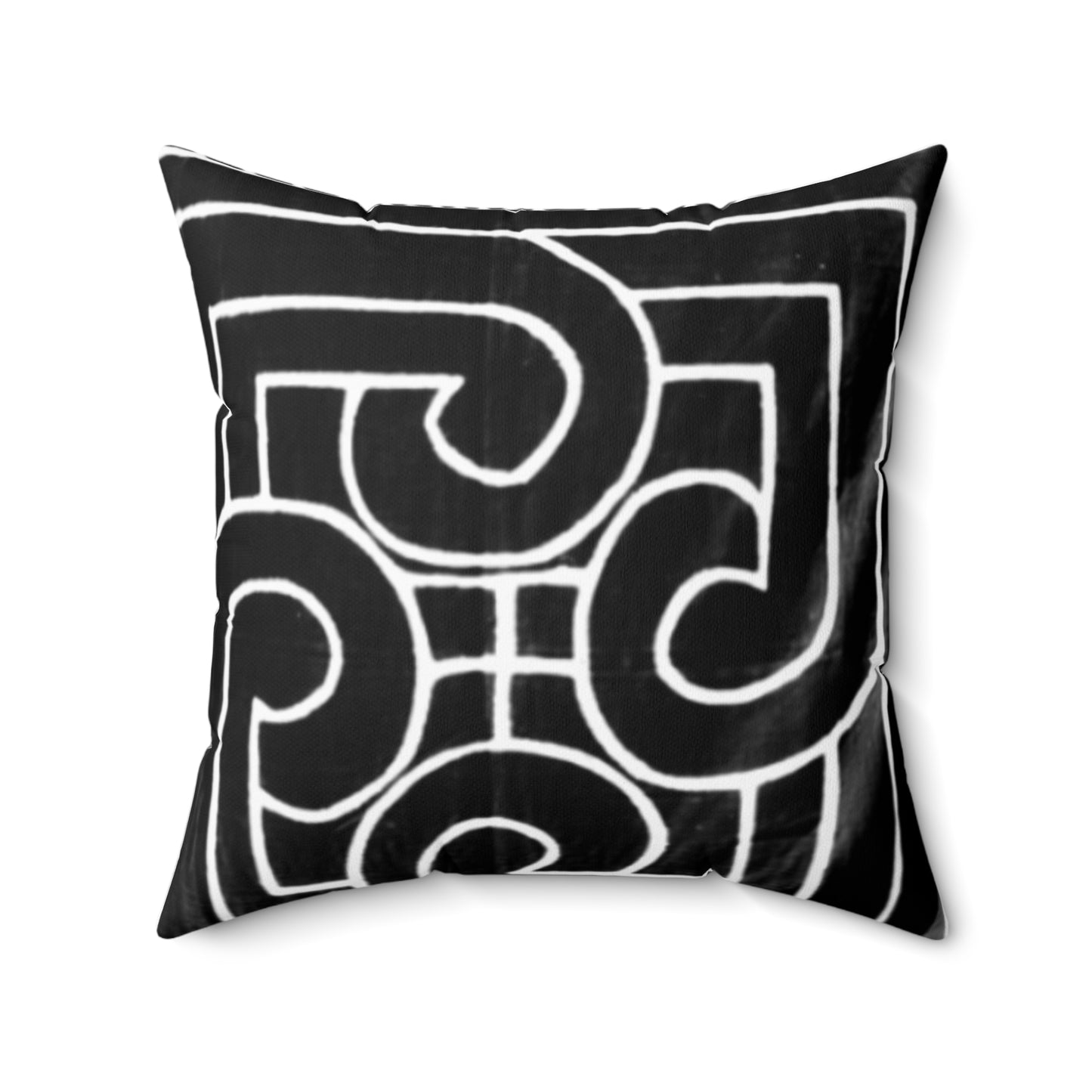 Spun Polyester Square Pillow
