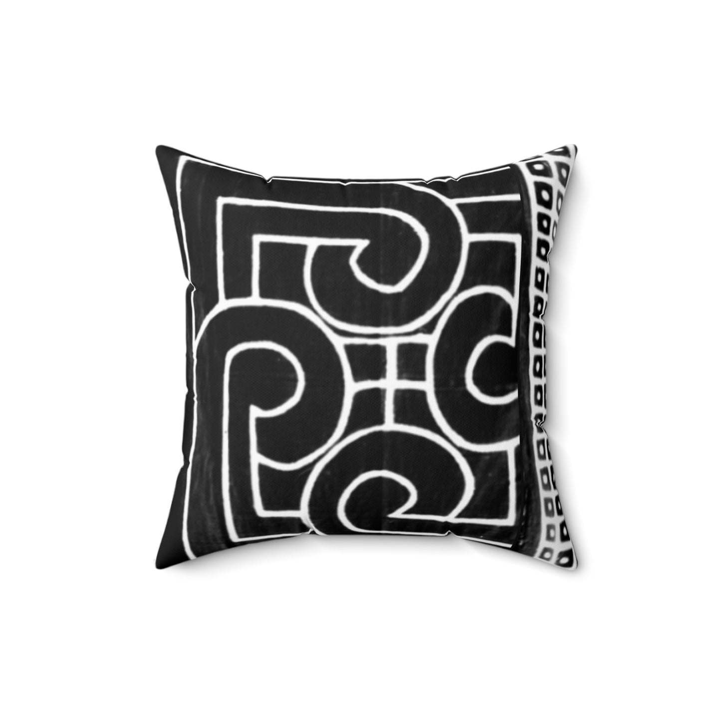 Spun Polyester Square Pillow
